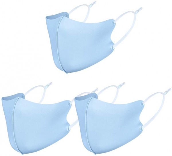 Mundschutz Maske Nano Technik DSG Blue – wiederverwendbar & waschbar