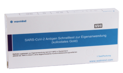 Antigen-Selbsttests WATMIND Lolly - 1/5er Verpackt - Preis pro Stück