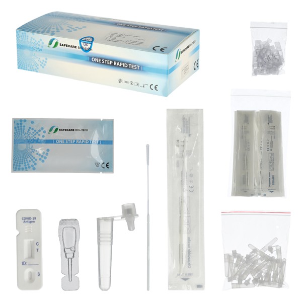 Antigen-Selbsttests SAFECARE Nasal - 5er Verpackt - Preis pro Stück